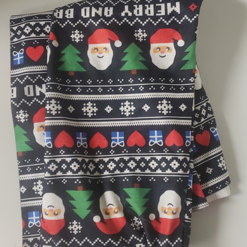 Women's crazy Christmas leggings